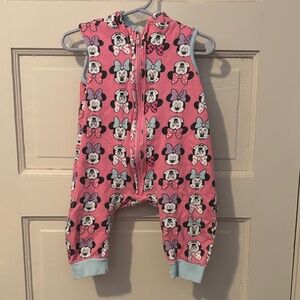 Disney Baby Pink and Blue Romper